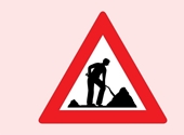 Verkeersbord 'Werken'