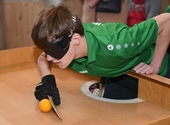 Showdown-speler in actie