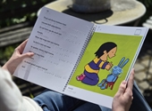Het opengeslagen prentenboek