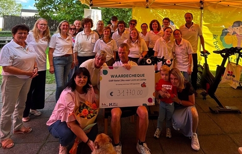 MOEDIGE CLIFF TRAPT 31.770 EURO BIJEEN!